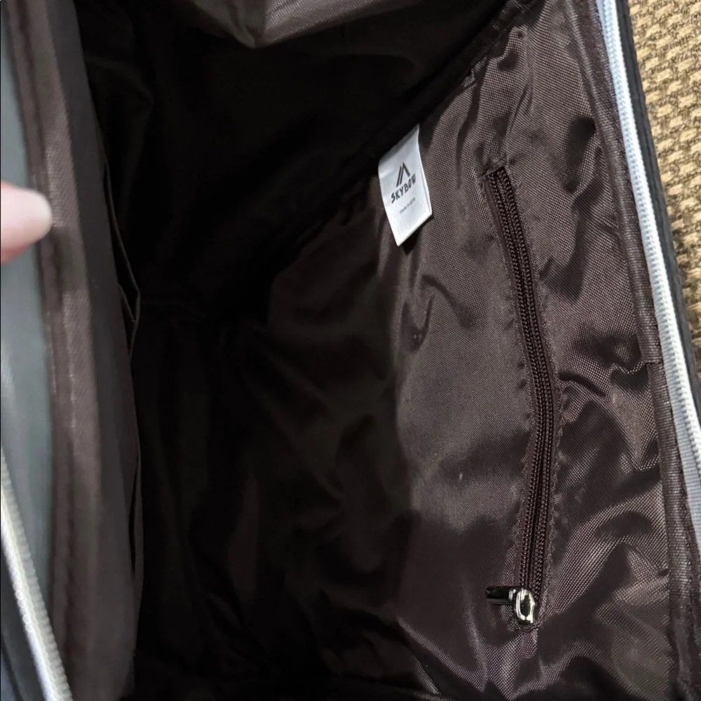Black Convertible Canvas Rucksack/Backpack - Picture 3 of 9